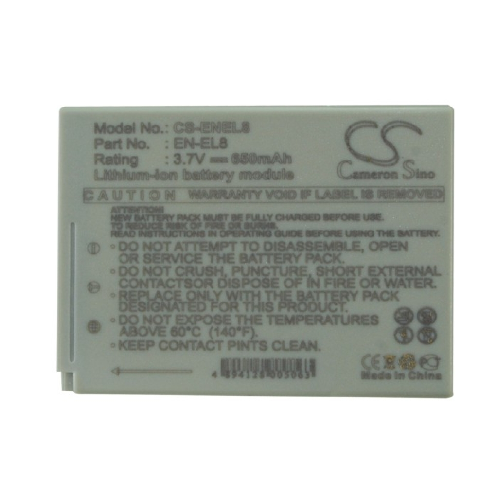 Camera Battery Nikon Coolpix S50c