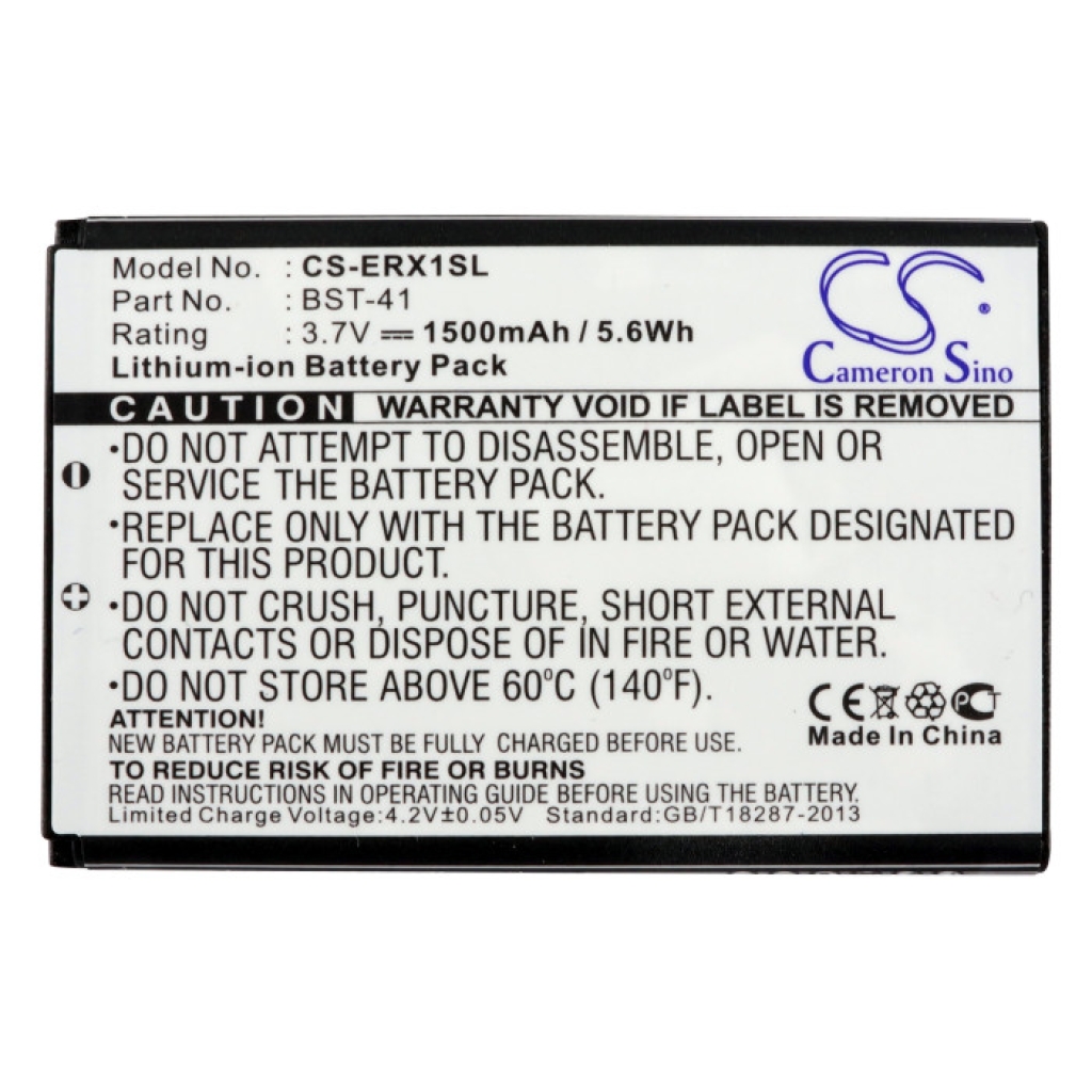Mobile Phone Battery Sony Ericsson Xperia X1c