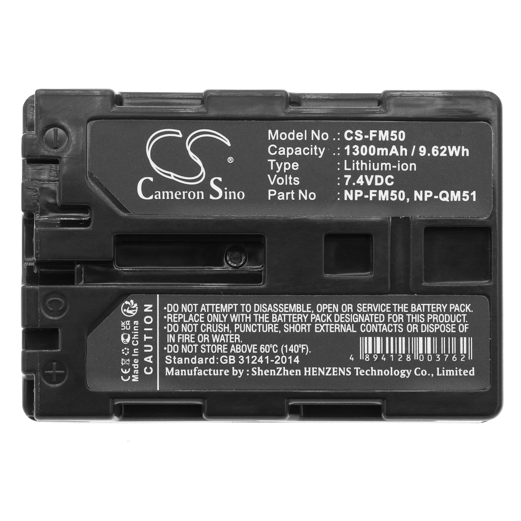 Camera Battery Sony MVC-CD400