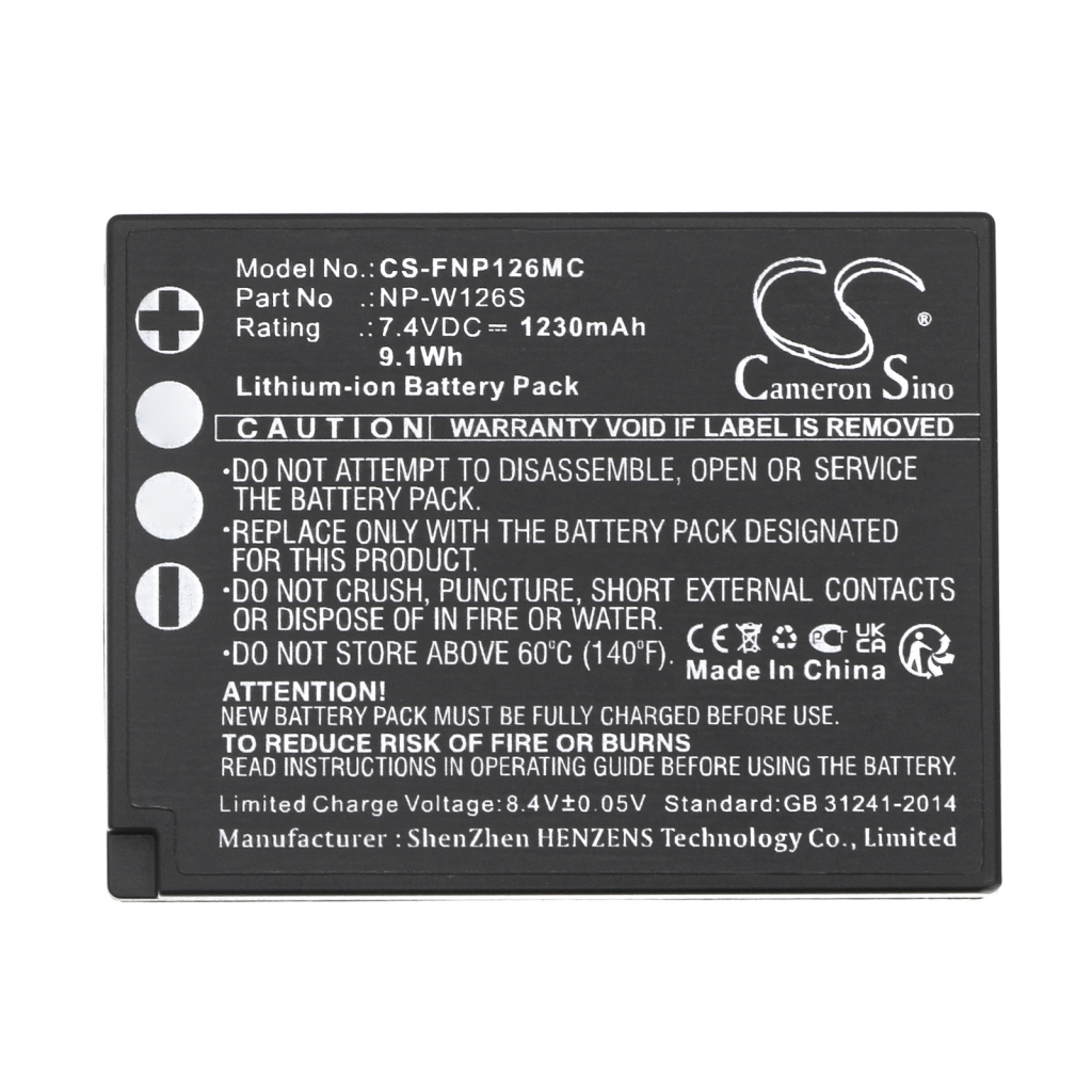 Camera Battery FUJIFILM FinePix HS35EXR