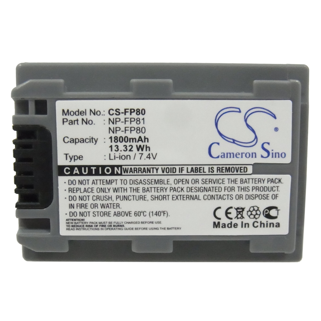 Camera Battery Sony DCR-HC30L