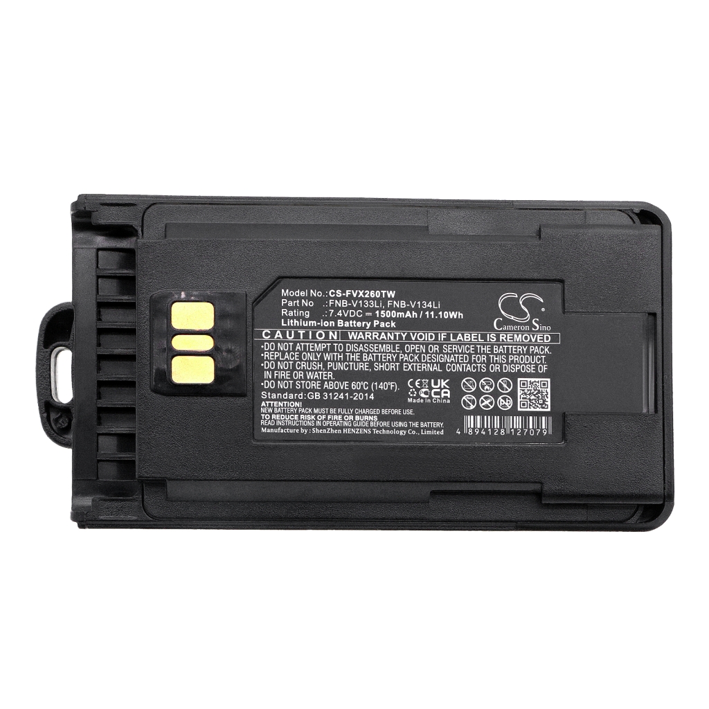 Two-Way Radio Battery YAESU VX-261