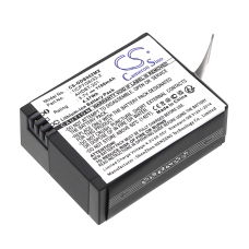Compatible battery replacement for GoPro 1ICP7/26/33-2,601-00724-00A,AHDBT-201,AHDBT-301,AHDBT-302...