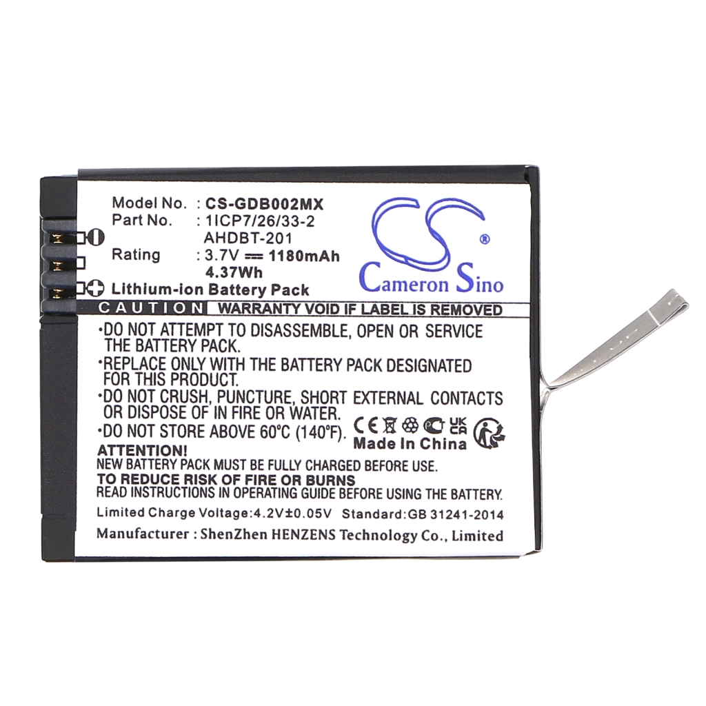 Remote Control Battery GoPro CS-GDB002MX