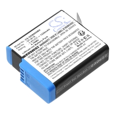 Compatible battery replacement for GoPro 601-10197-00,601-27537-000,AABAT-001,AABAT-001-AS,AHDBT-501...