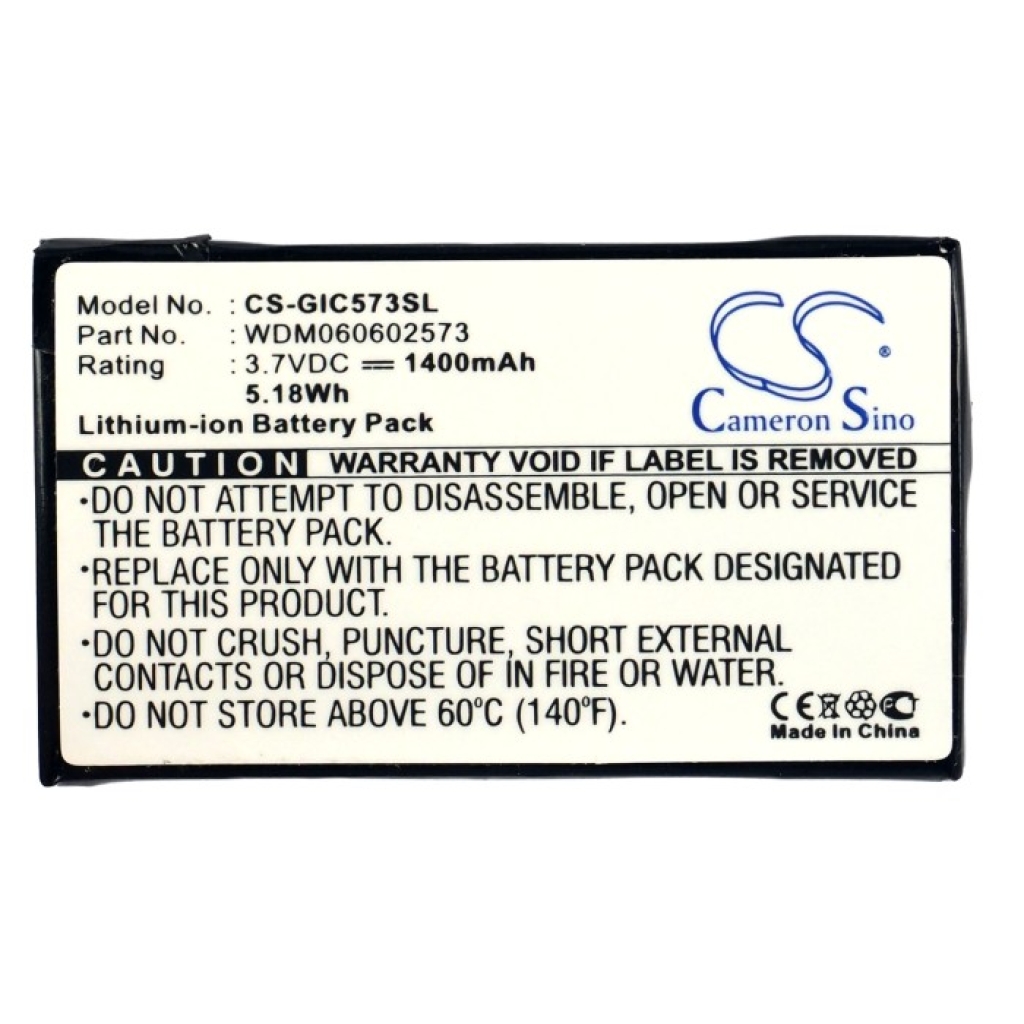 Notebook battery Gigabyte GC-RAMDISK 1.1
