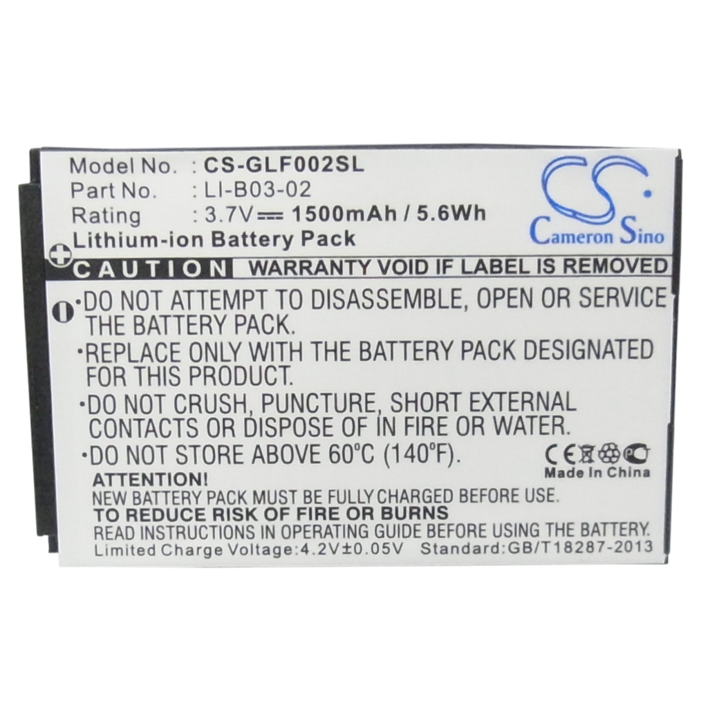 Battery Replaces LI-B03-02