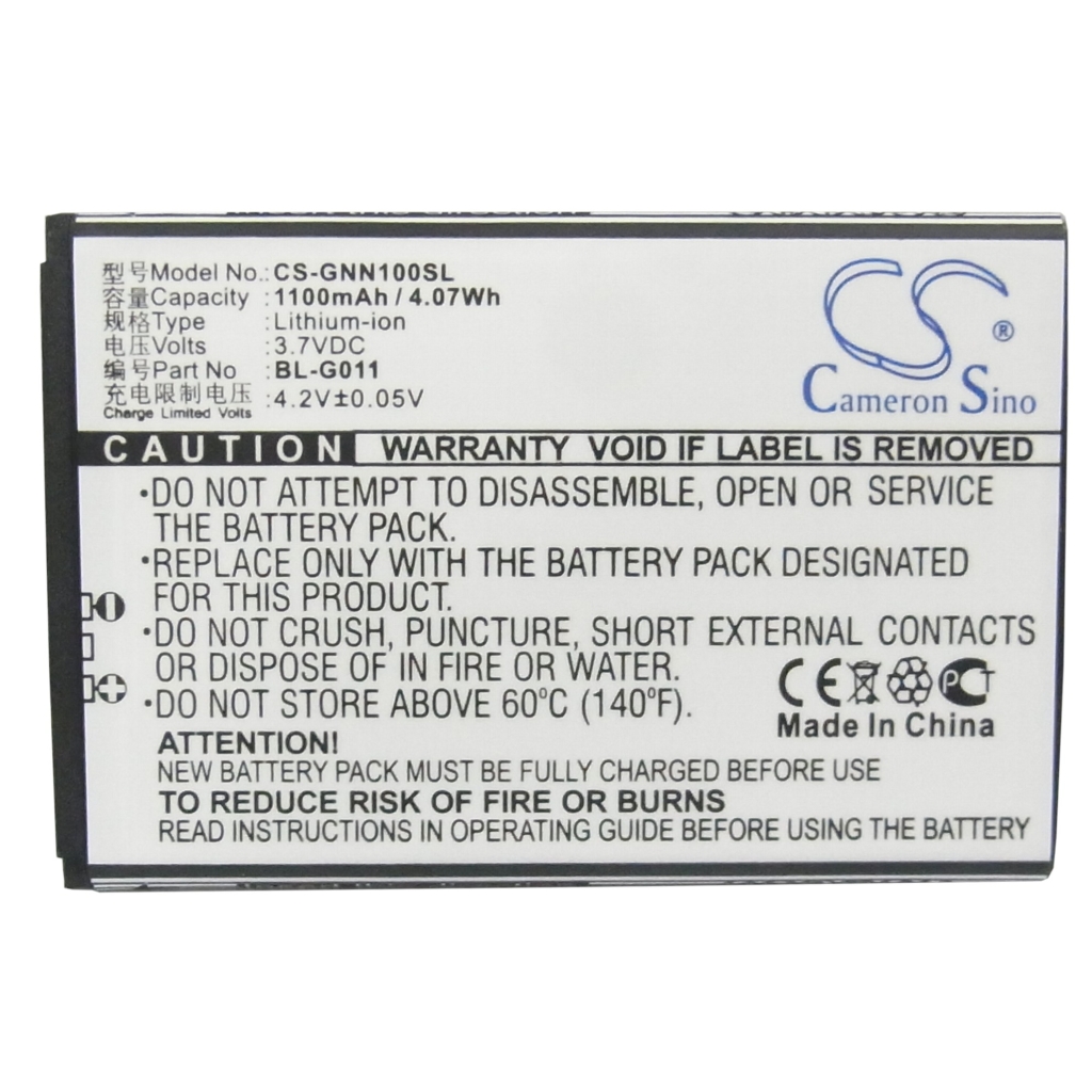 Mobile Phone Battery GIONEE GN100T