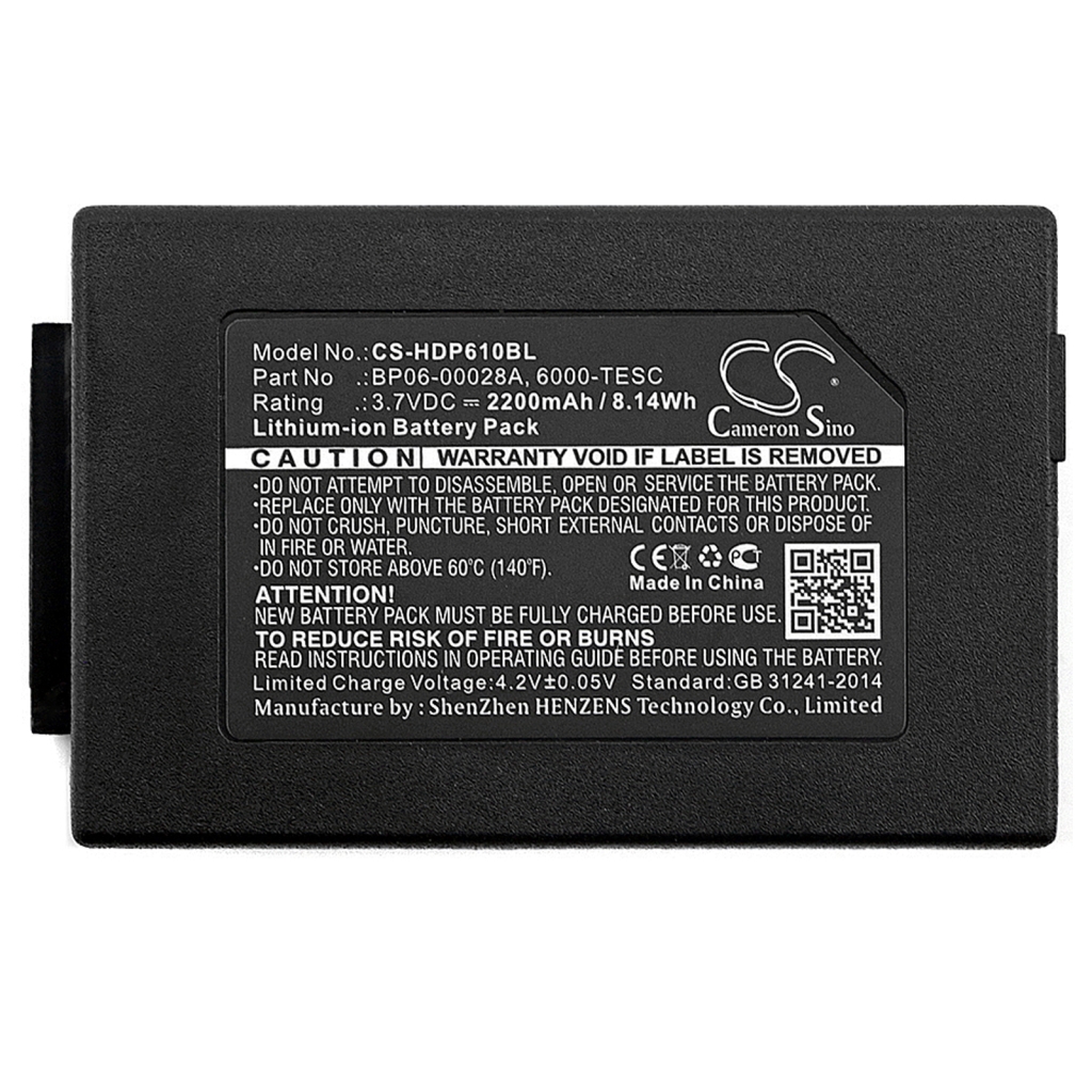 BarCode, Scanner Battery HandHeld CS-HDP610BL