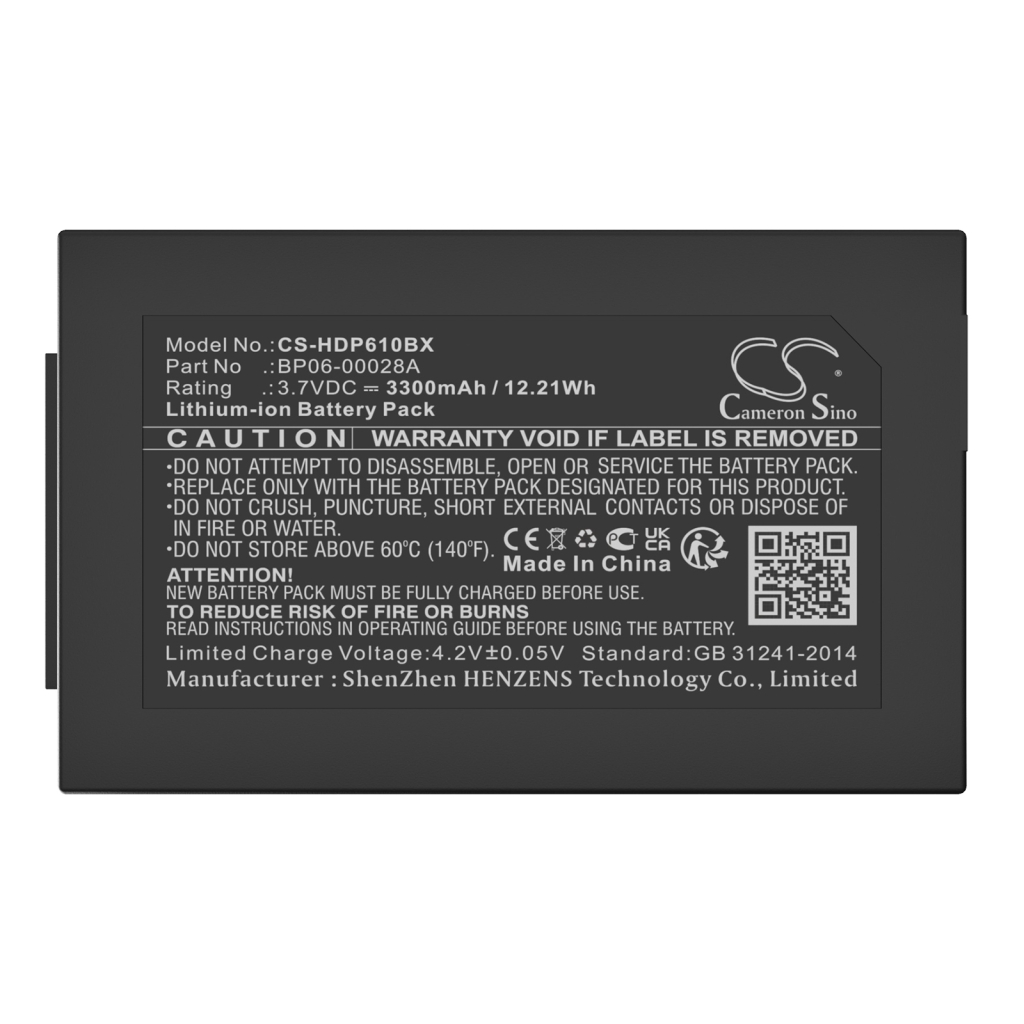 BarCode, Scanner Battery HandHeld CS-HDP610BX
