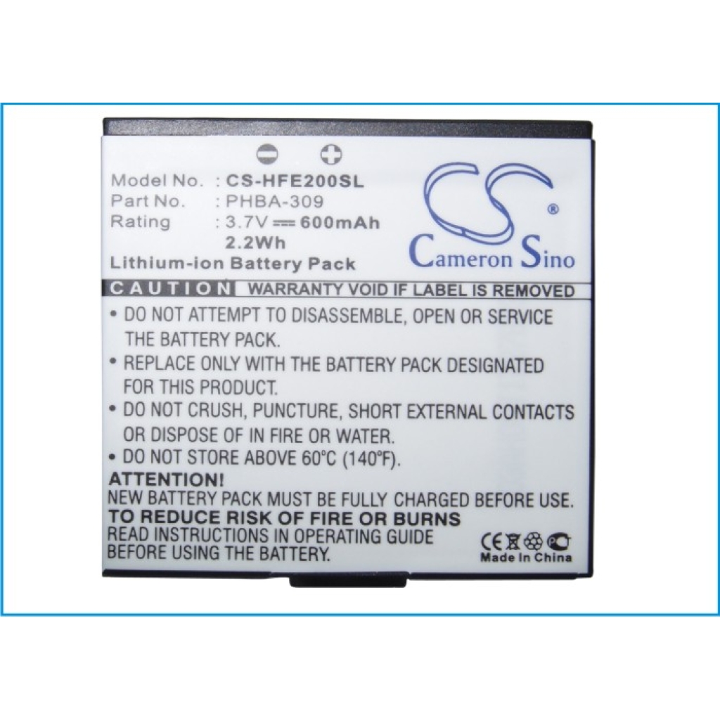Battery Replaces PHBA-309