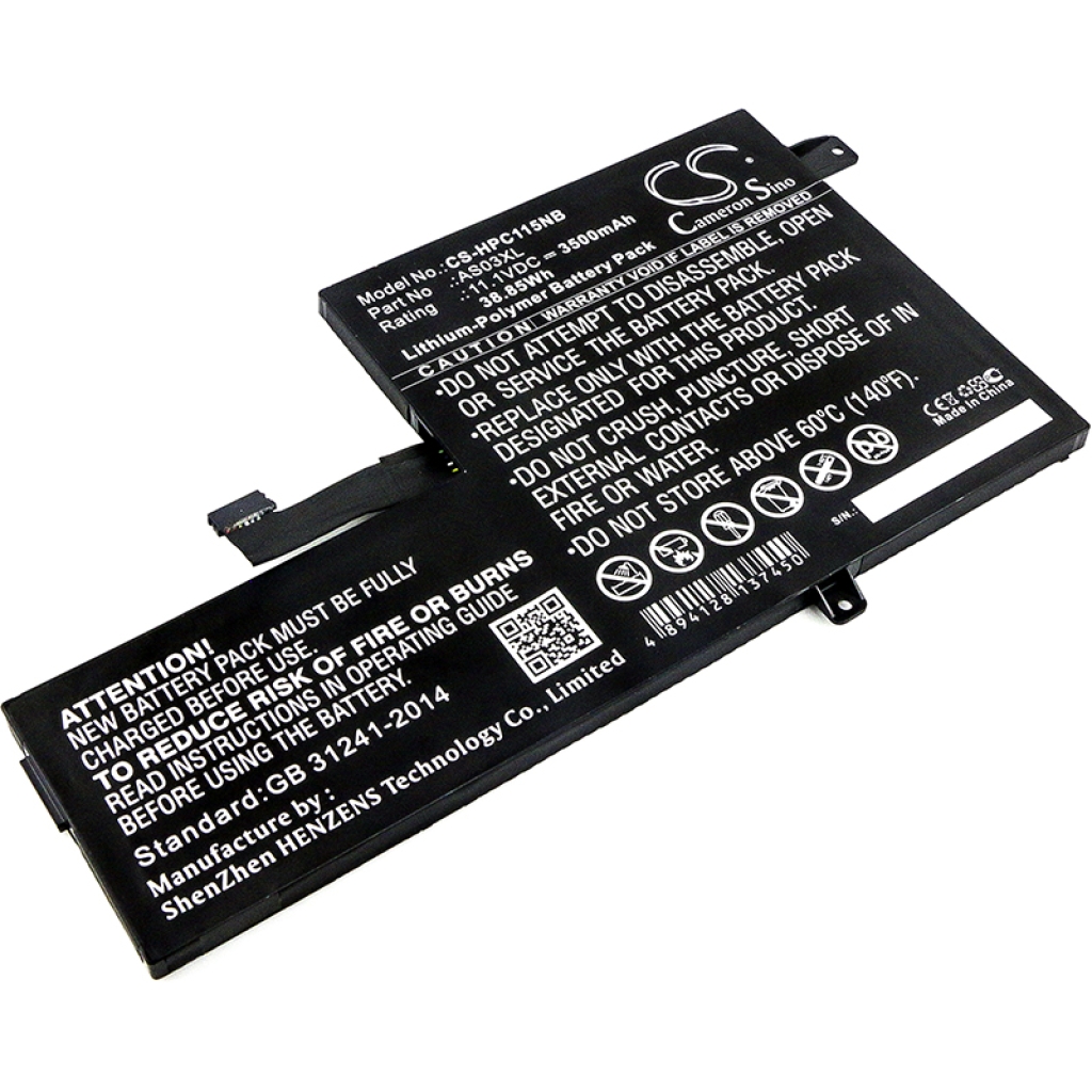 Notebook battery HP 1FX82UT