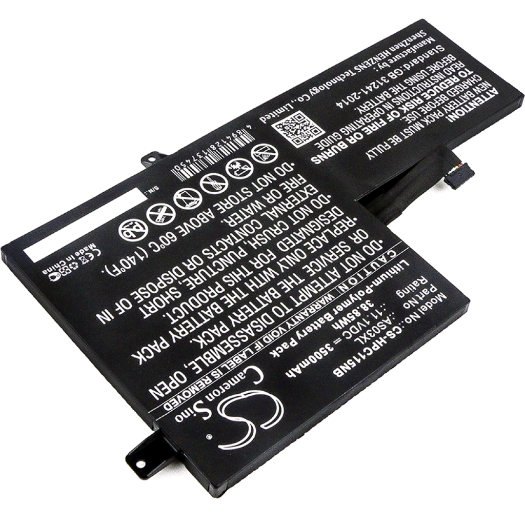 Notebook battery HP 1FX82UT
