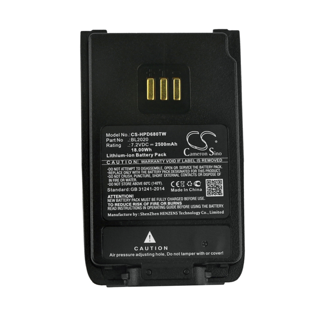 Two-Way Radio Battery Hytera PD562