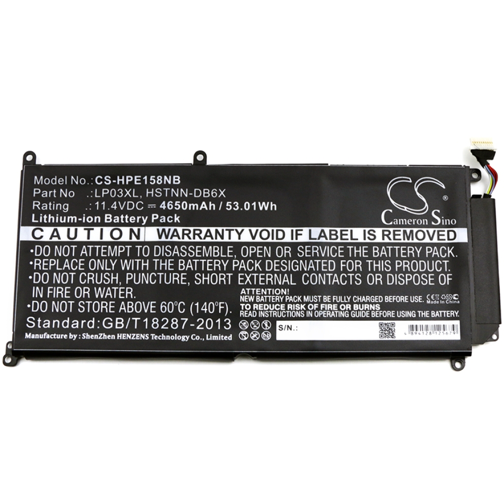 Notebook battery HP Envy 15-AE104nf