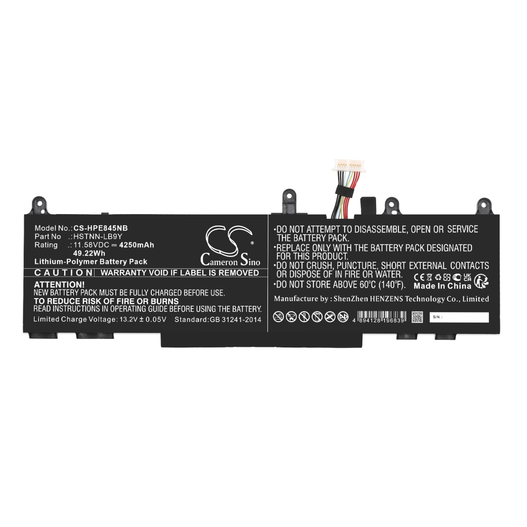 Battery Replaces HSTNN-LB8W