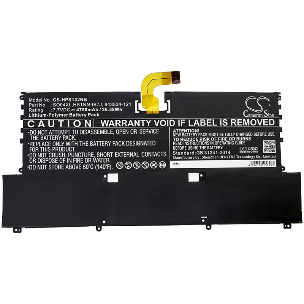 Notebook battery HP Spectre 13-V014TU(W6T89PA)