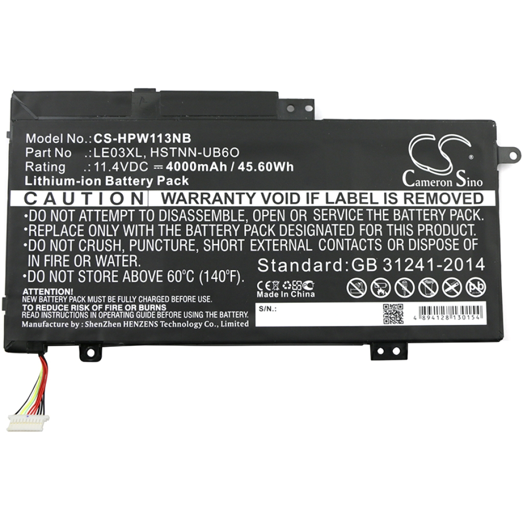 Notebook battery HP Pavilion x360 15-bk102ng