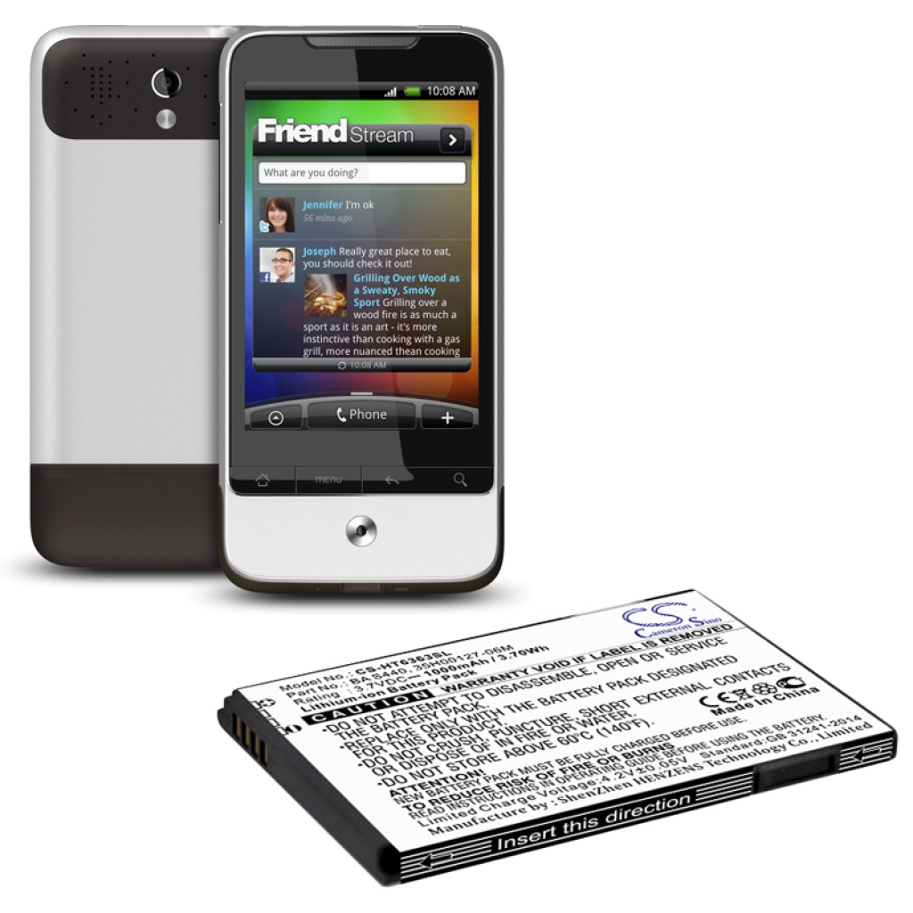 Battery Replaces 35H00127-02M