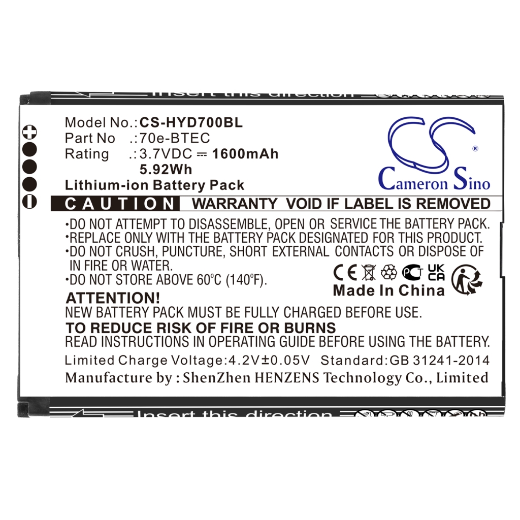BarCode, Scanner Battery Dolphin 75e