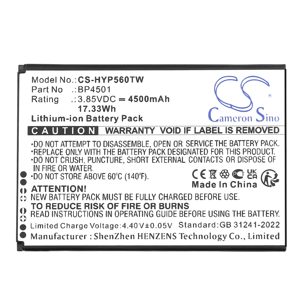 Two-Way Radio Battery Hytera CS-HYP560TW