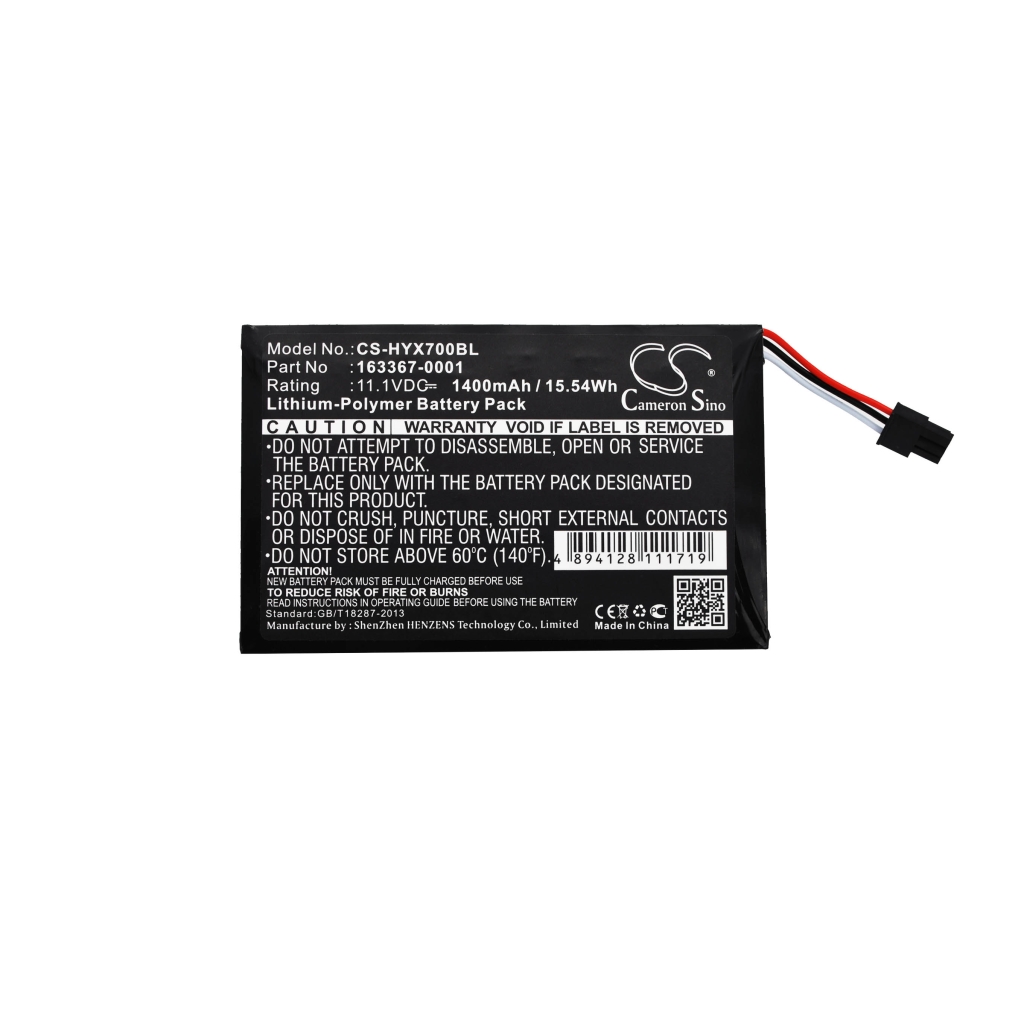BarCode, Scanner Battery Honeywell CS-HYX700BL