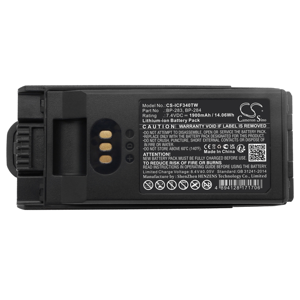 Two-Way Radio Battery Icom IC-F3400