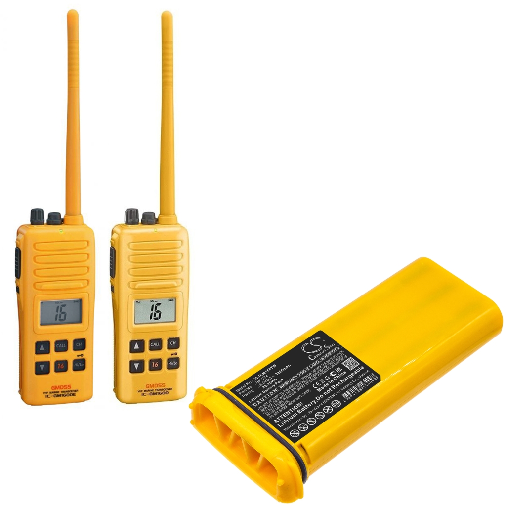 Two-Way Radio Battery Icom IC-GM1600