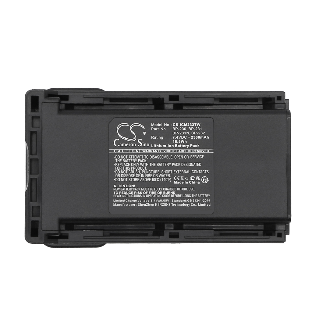 Two-Way Radio Battery Icom IC-F4263DS