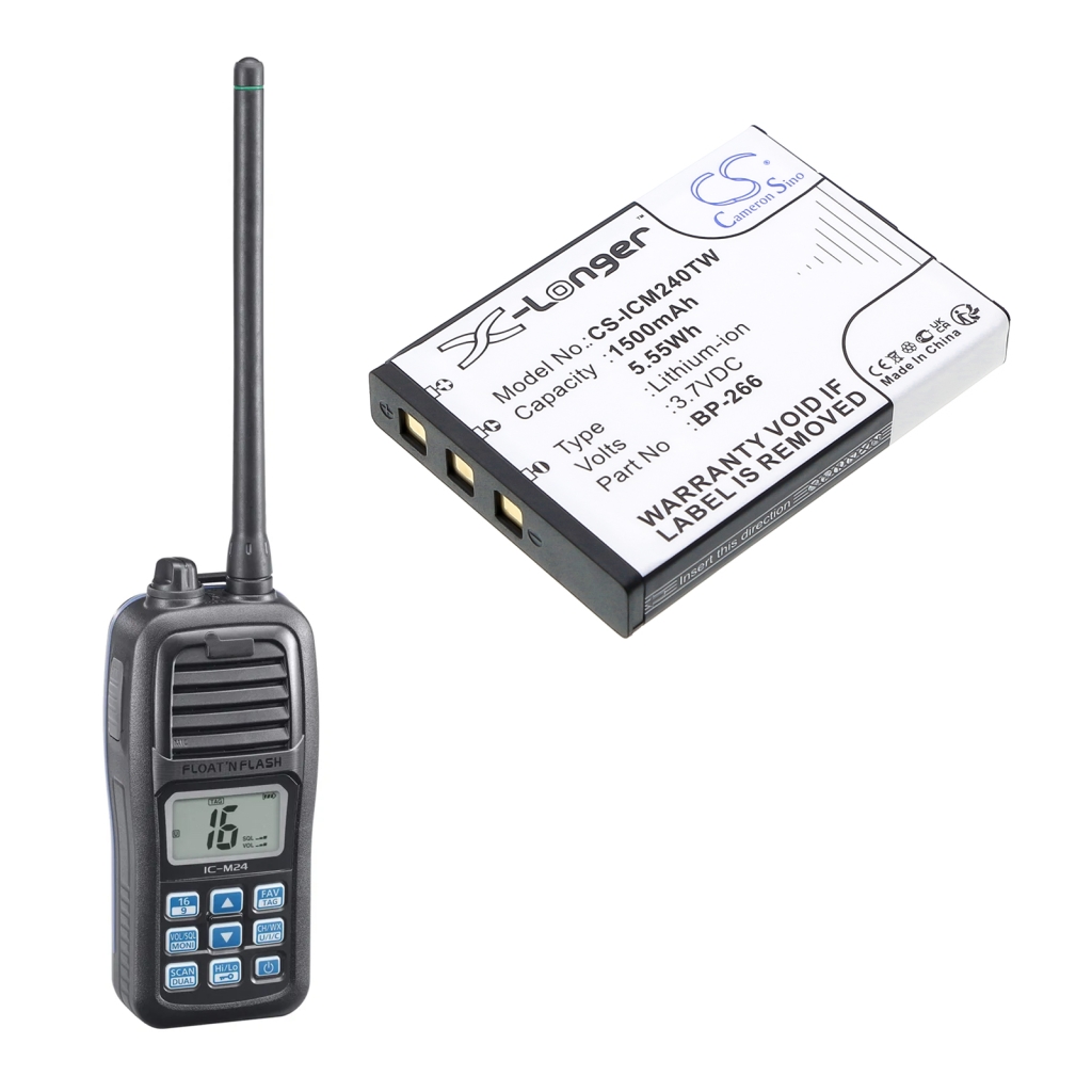 Two-Way Radio Battery Polmar CS-ICM240TW