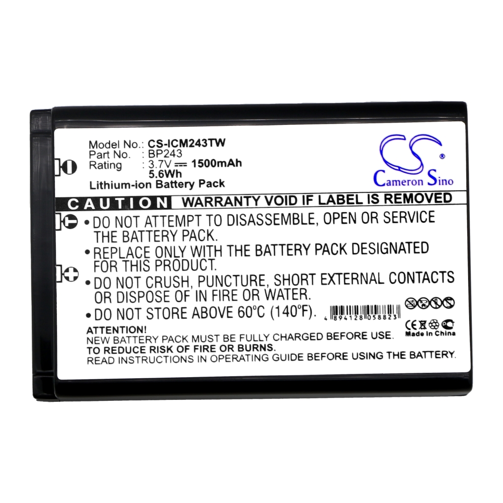 Two-Way Radio Battery Icom CS-ICM243TW