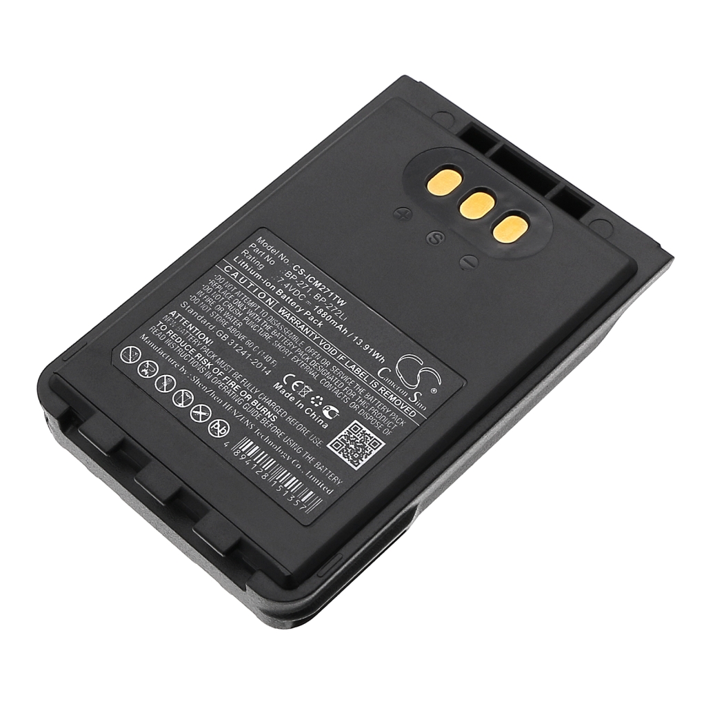 Two-Way Radio Battery Icom CS-ICM271TW