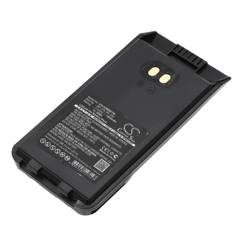 Two-Way Radio Battery Bearcom IC-F1000