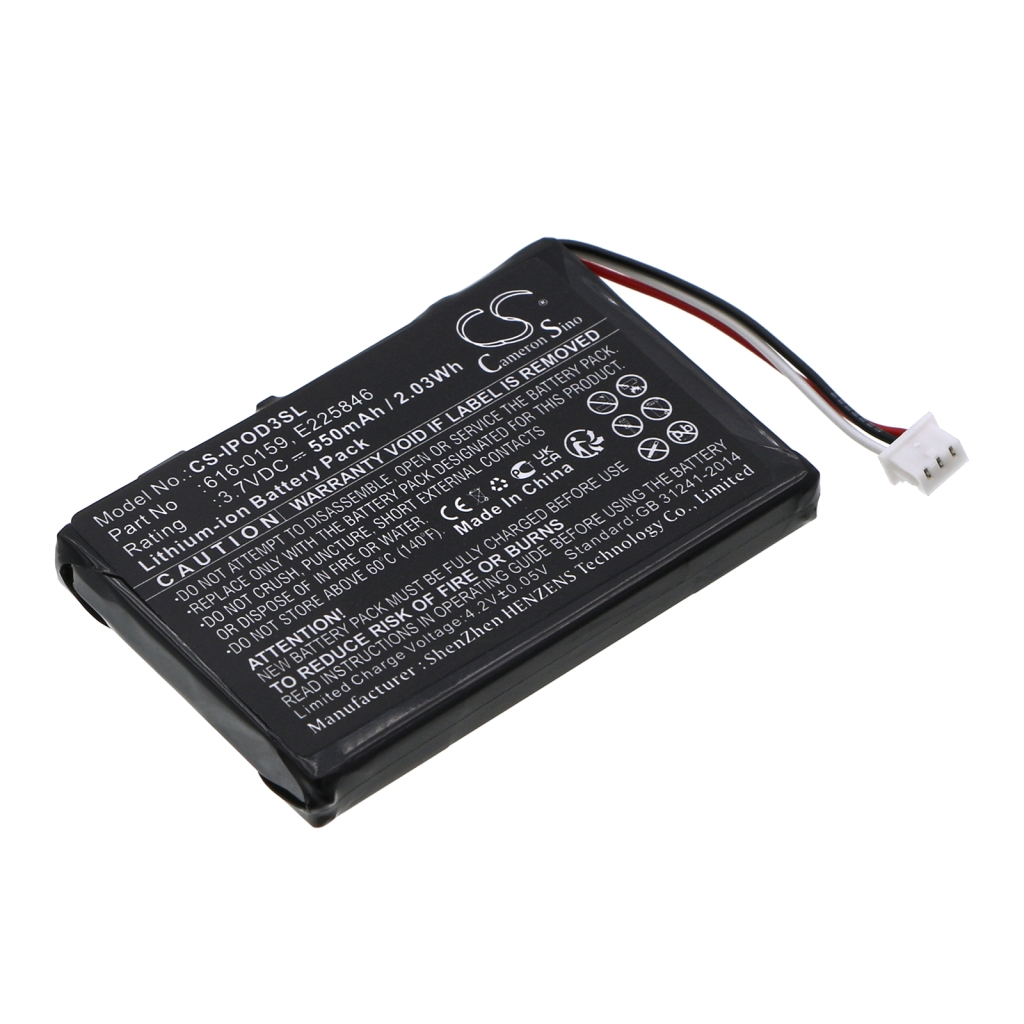 MP3, MP4, PMP Battery Apple iPOD 3th Generation
