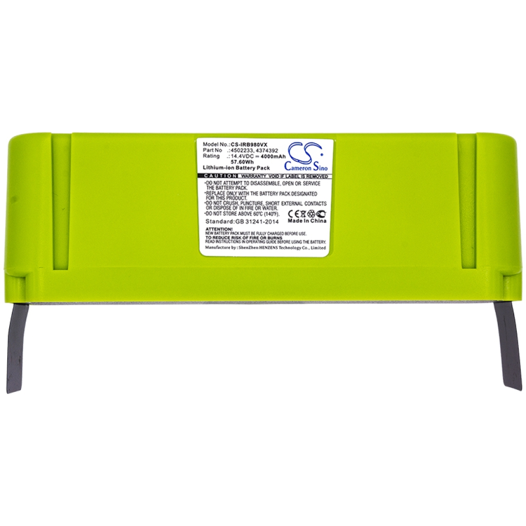 Vacuum Battery iRobot Roomba 652