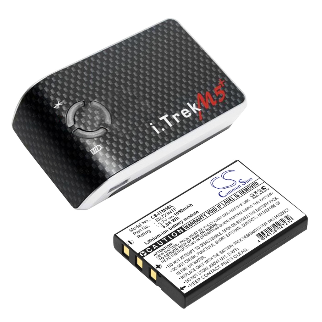 GPS, Navigator Battery i.Trek M5