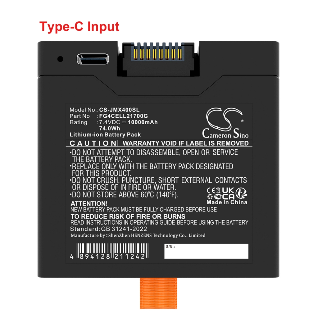 Battery Replaces FG4CELL21700H