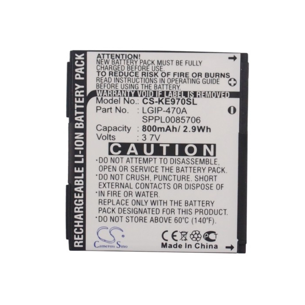 Battery Replaces SPPL0085706