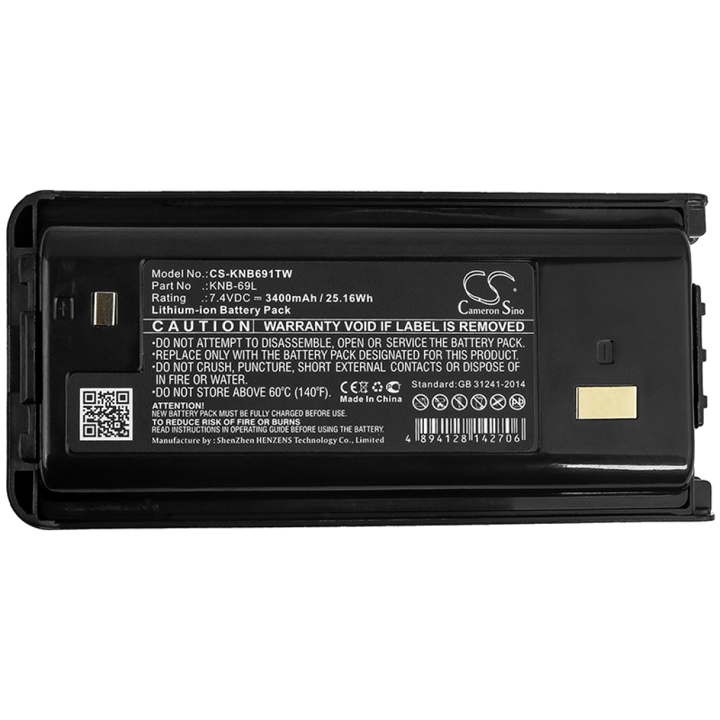 Two-Way Radio Battery Kenwood TK-3202