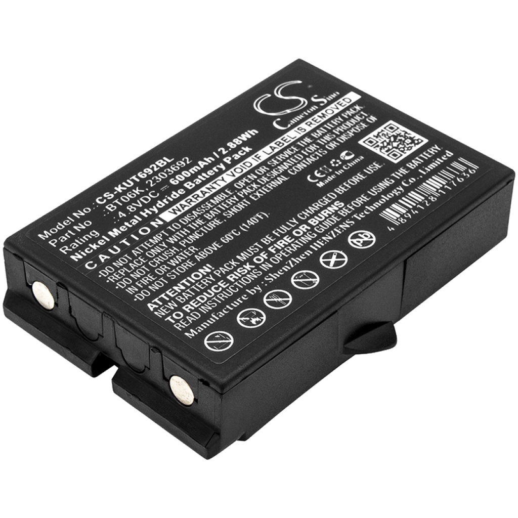 Battery industrial Ikusi T72 ATEX transmitters