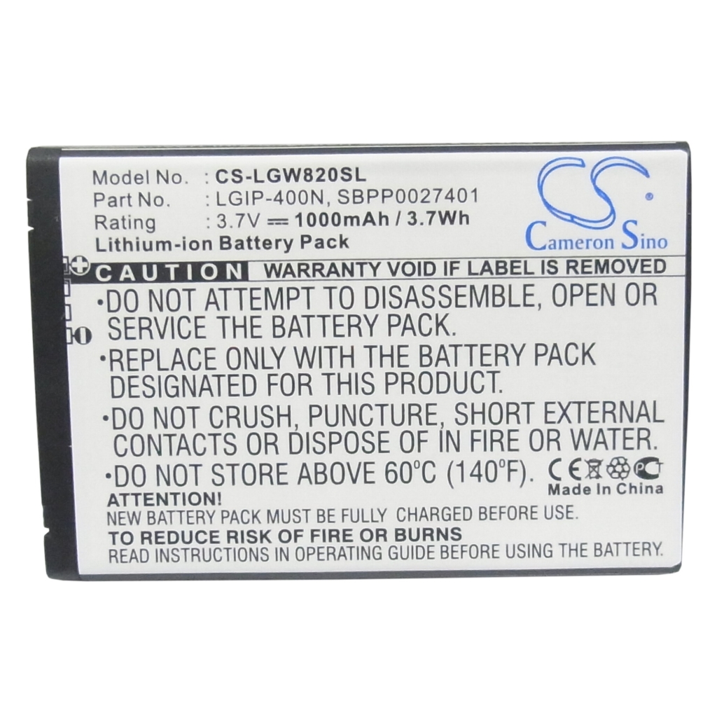 Mobile Phone Battery LG GW620f