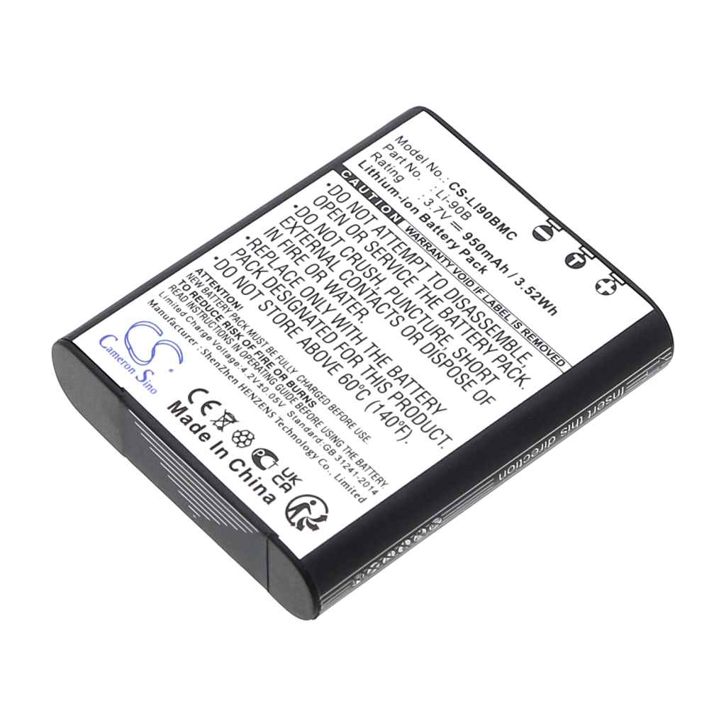 Camera Battery Olympus Stylus XZ-2