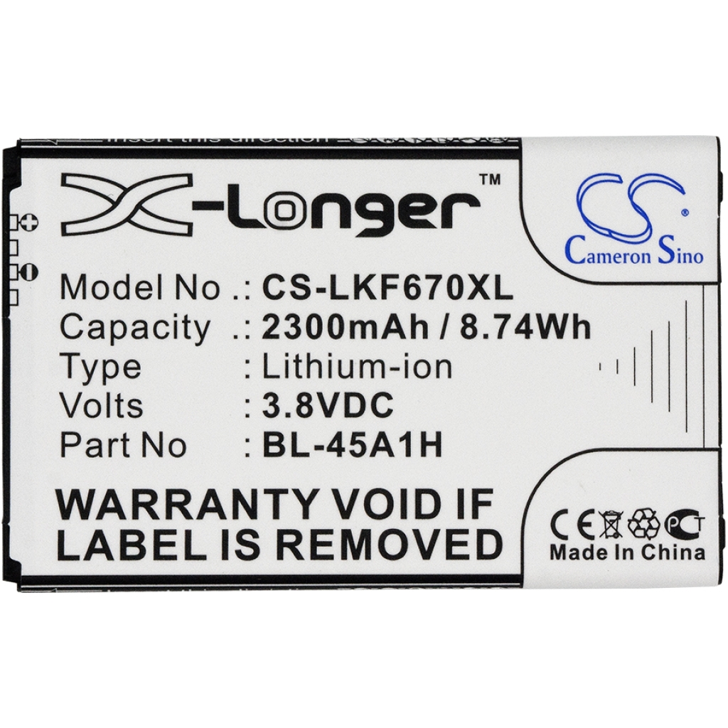Mobile Phone Battery LG K10 Dual SIM