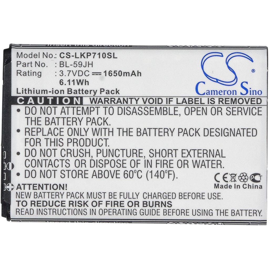 Mobile Phone Battery LG Enact