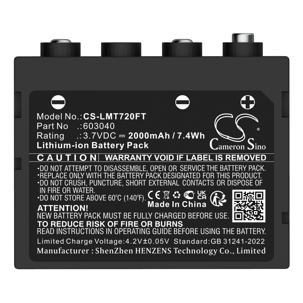 Battery Replaces 603040