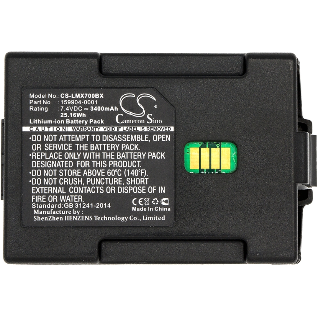 BarCode, Scanner Battery LXE MX7