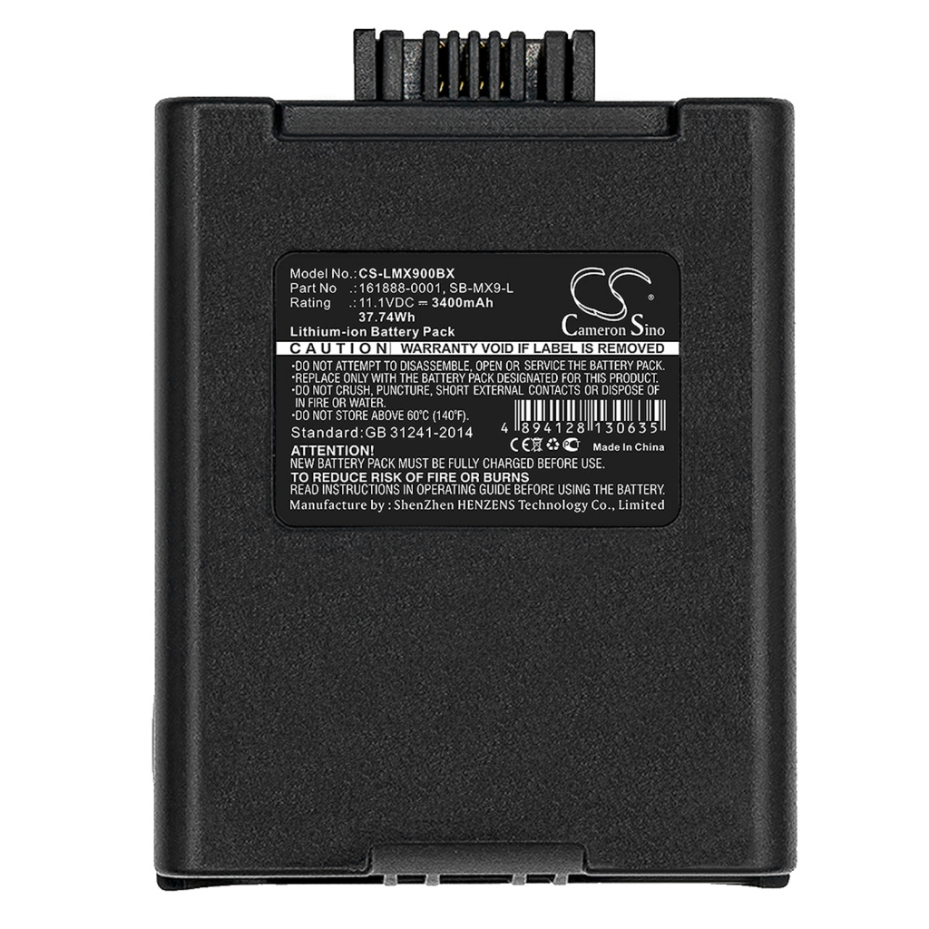 BarCode, Scanner Battery LXE MX9