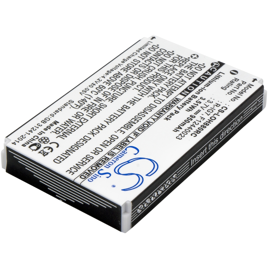Remote Control Battery Logitech Harmony 895