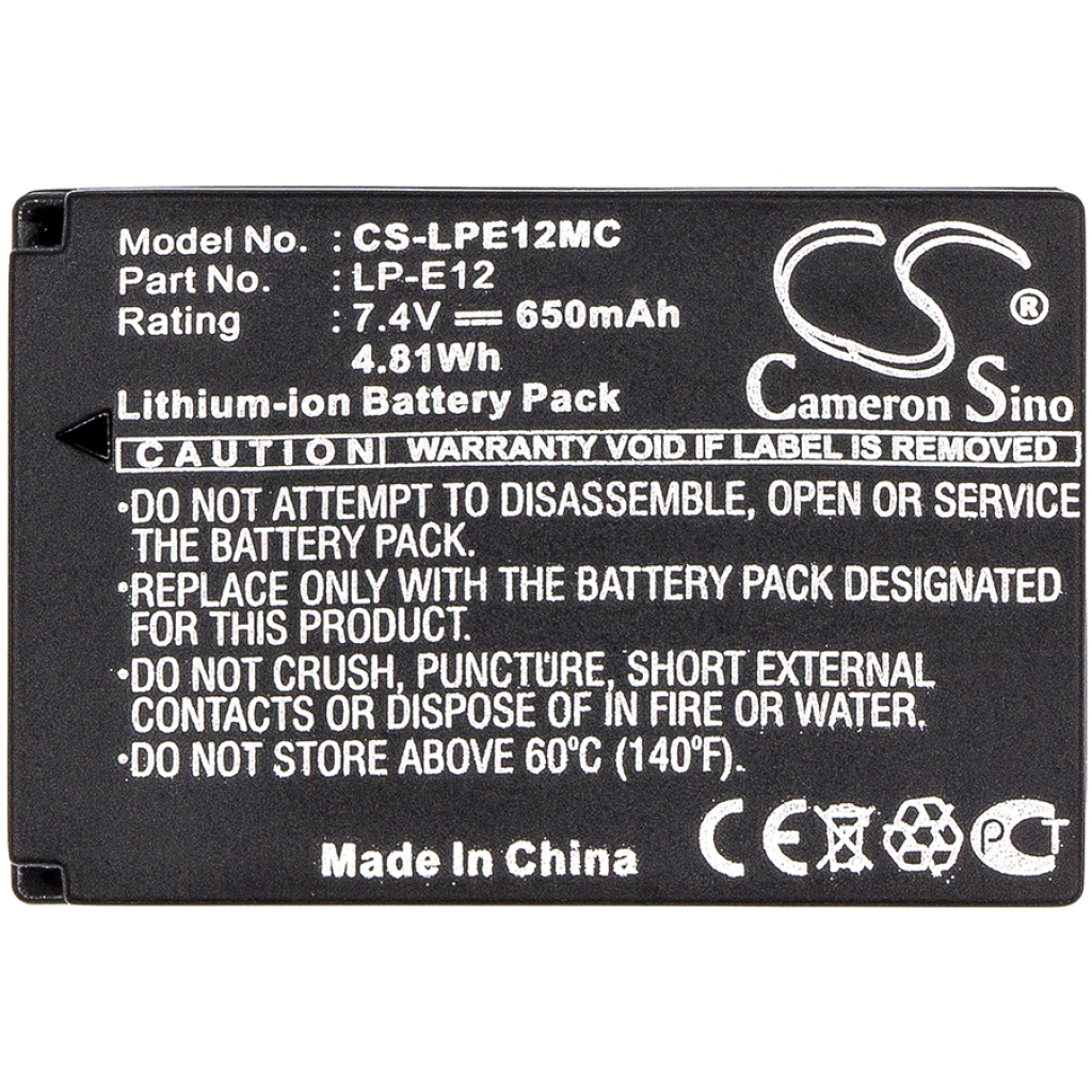 Camera Battery Canon EOS-M2