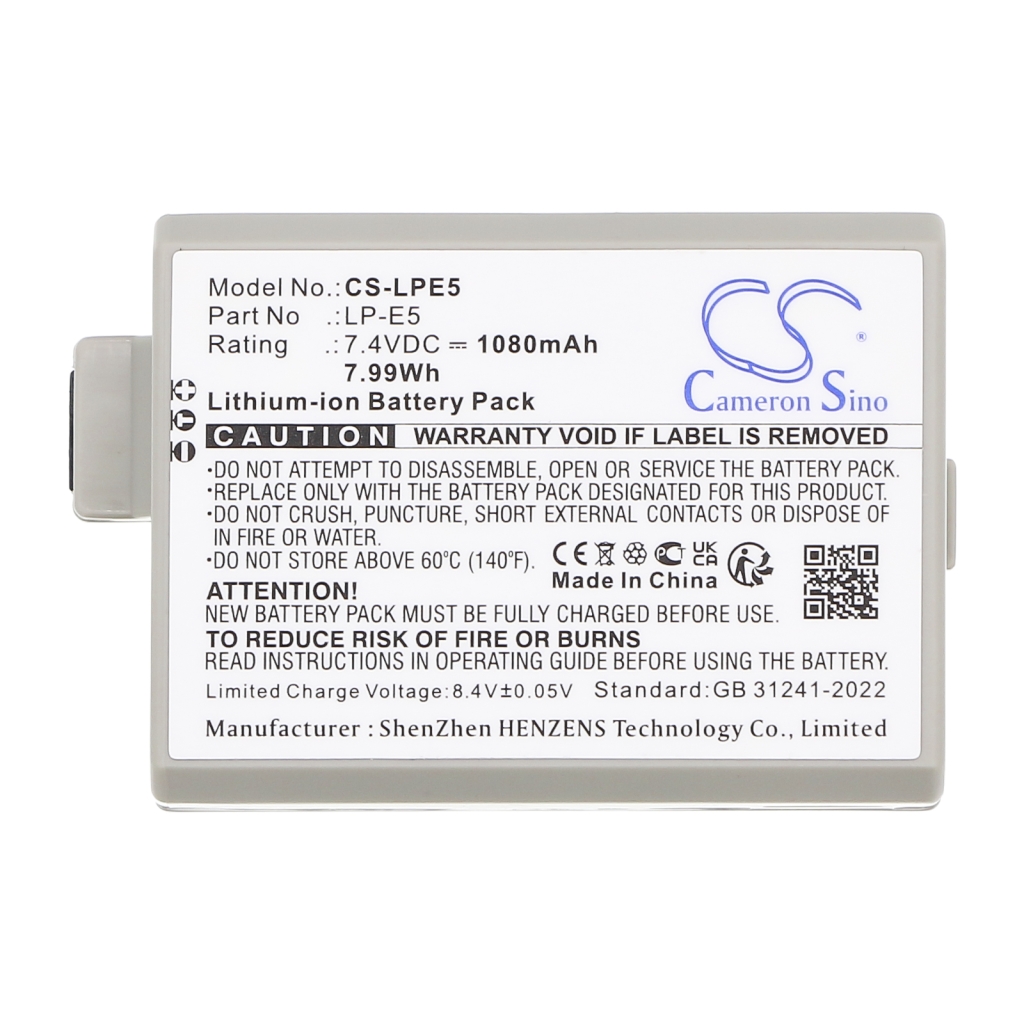 Battery Replaces LP-E5